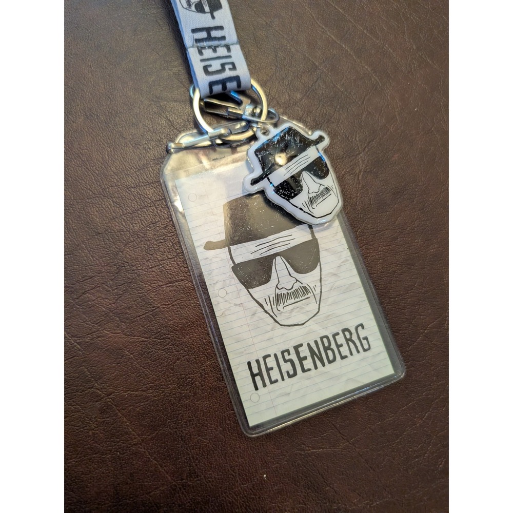 Breaking Bad Heisenberg Character Themed Lanyard Keychain
